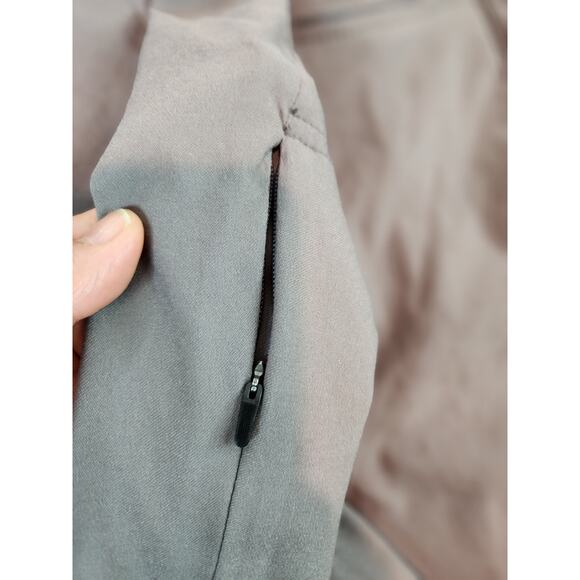 prAna Women's Straight Fit Outdoor Pants Size 8R Gray Hiking Travel Casual - Picture 4 of 8